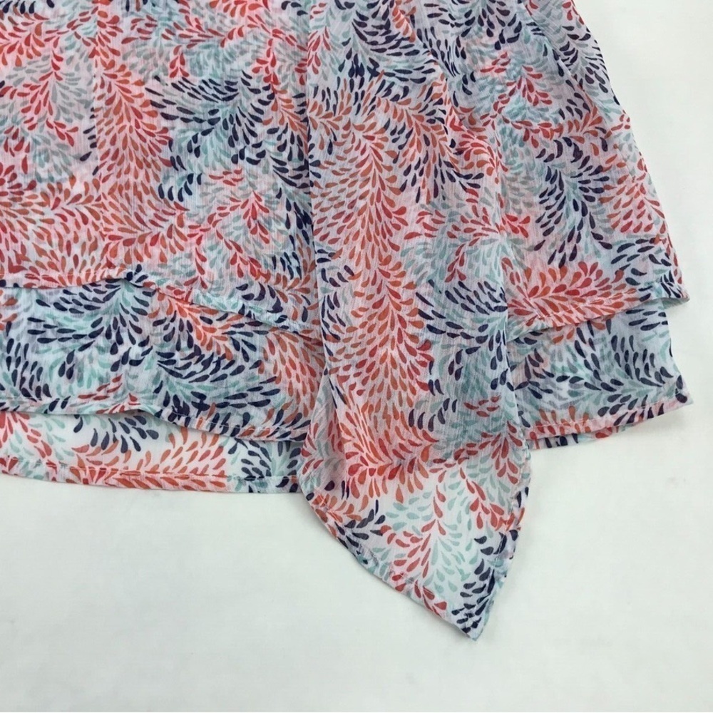 Fever Pink and Blue Sleeveless Relaxed Tank Top - Picture 7 of 7